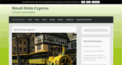 Desktop Screenshot of mosel-wein-express.de